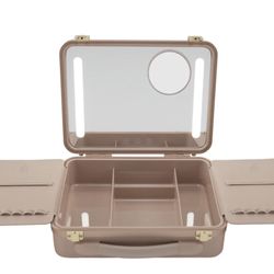 Glo Tech Beauty Case With LED Mirror.