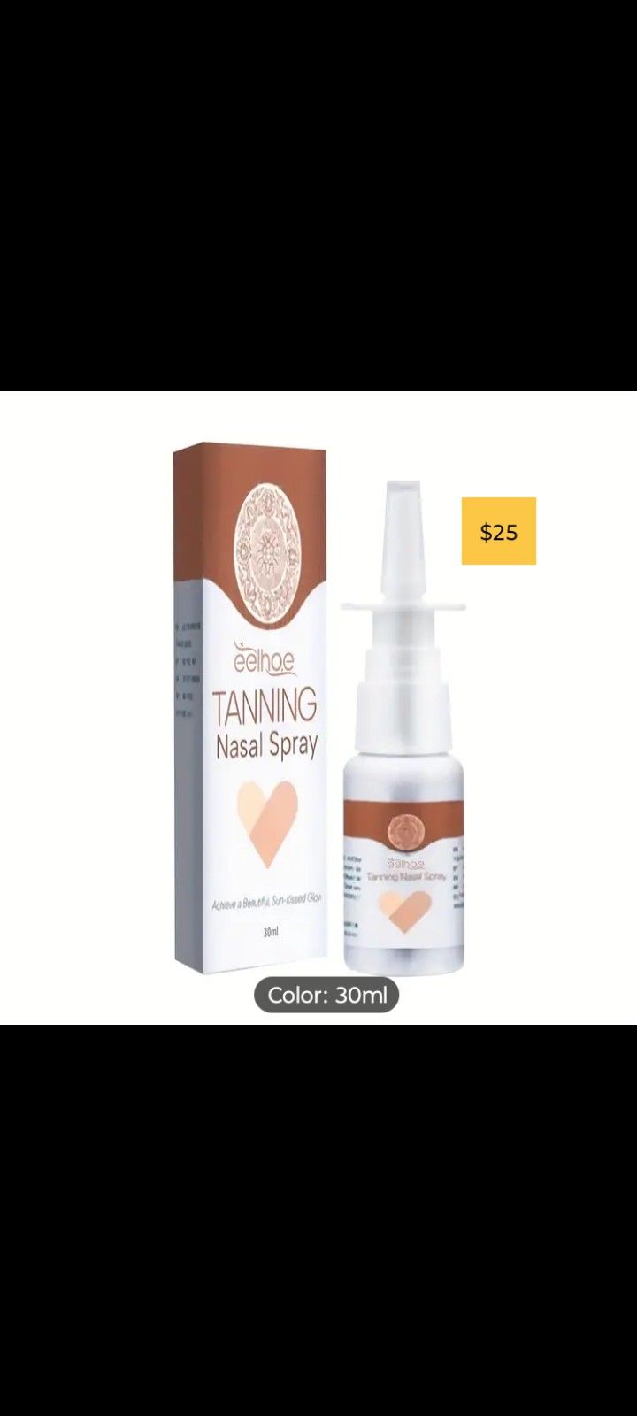 Dark Tanning Nasal Spray