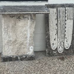 Beautiful 30" Tall 30" Wide Stone/ Granite Table