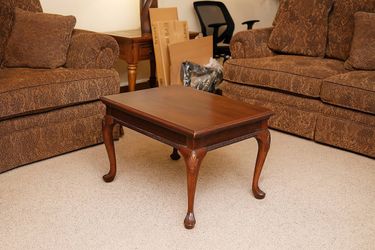 Tables: Coffee: Pair of Wooden Coffee Table and End Table set