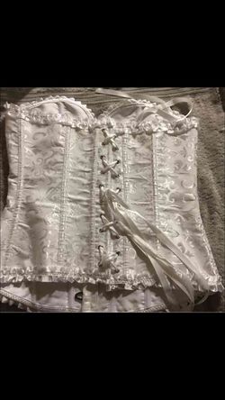 WHITE CORSET (Women's) New