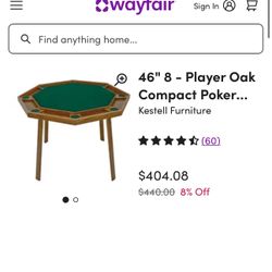 Poker Table 