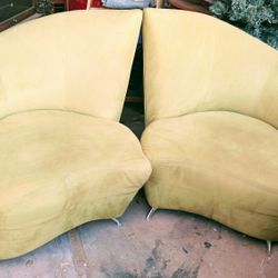 Pair Of Mirrored Chairs