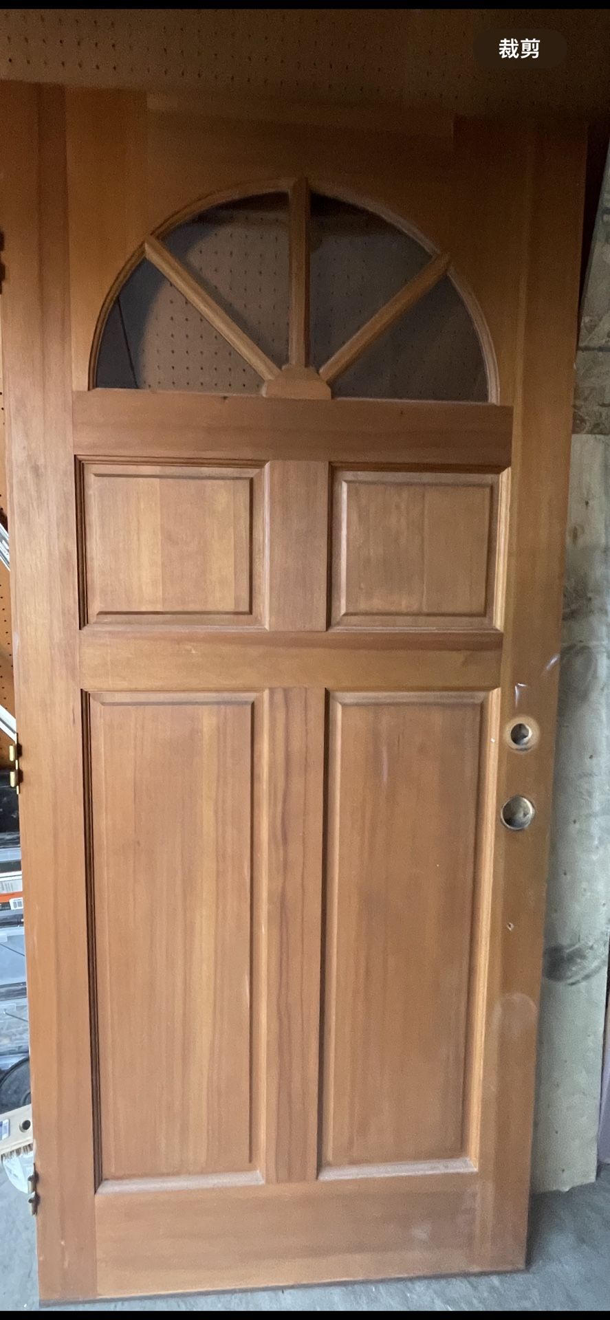 Solid Wood Entrance Door