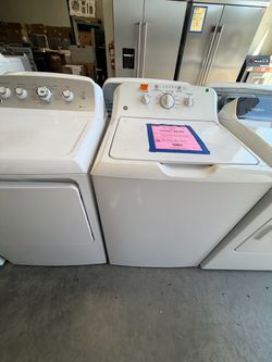 GE Top Load Washer and Dryer Set