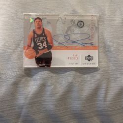 Paul Pierce Signed Card