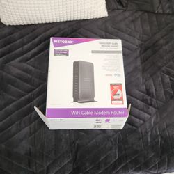 NETGEAR N600 Wi-Fi Cable Modem Router