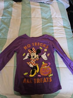 Minnie Mouse Halloween Long Sleeve Shirt