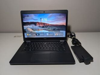Quad Core Dell Latitude E5470. i7/16GB/256GB SSD. Windows 11/MICROSOFT OFFICE
