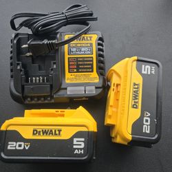 DEWALT BATTERYS  5 AH 