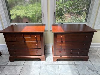 Stanley Matching side tables  - Cherry Wood