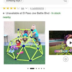 Monkey Bars Toddler Gym Tower - Green Toys Kids Juguetes Niños BRAND NEW