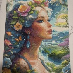 Beautiful Girl Diamond Painting 