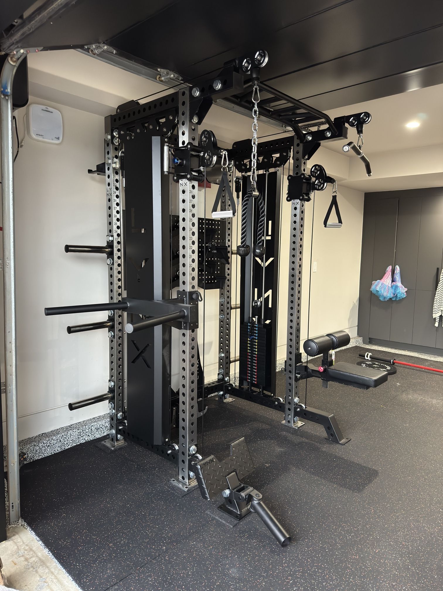 Squat Rack🔹All In One Home Gym🔹Dual Cable Machine🔹FREE DELIVERY