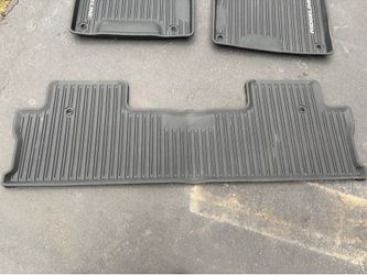 OEM Original HONDA Ridgeline factory rubber tray floor mats 2016-23