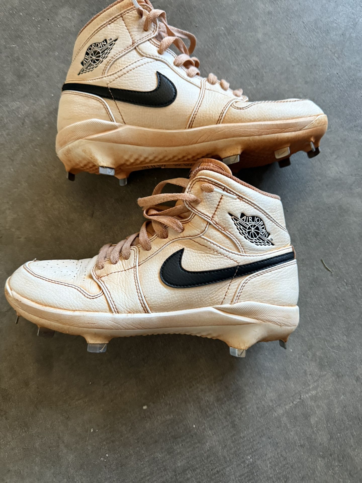 Jordan 1 Metal Baseball Cleats  Mens 7