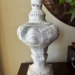 Distressed Decorative Finial