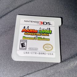 Nintendo 3ds Game Mario And Luigi