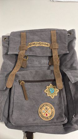 Hearthstone Blizzard Entertainment Canvas Backpack