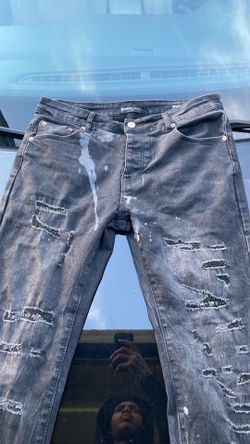 Purple jeans size 34-