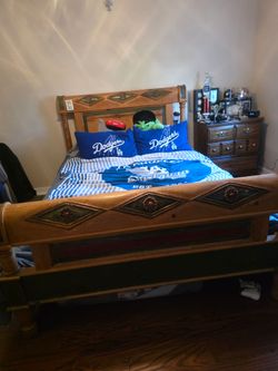 Bed and Dresser Set (Hand Crafted)