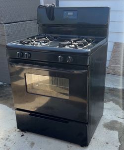 delivery Black Gas Stove - Works -Pickup/delivery