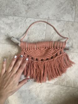 Macramé Local Made With Local Driftwood 