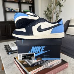 (size 8.5) Nike Air Jordan 1 Low Obsidian
