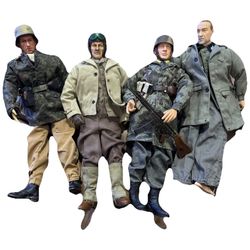 4 x Dragon Action Figurines