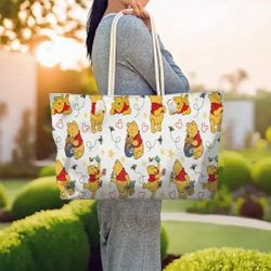 Winnie The Pooh Canvas Tote 
