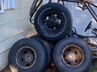 BFGoodrich tires on Jeep Canyon Wheels 31”
