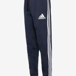 New Size 3x Men's Navy Blue Adidas Essential 3-stripe Fleece Joggers