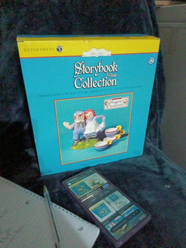 Storybook Village Collection Raggedy Ann And Andy