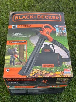 Black+Decker leaf blower