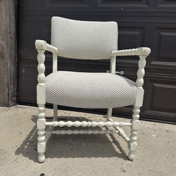 Shabby Chic Solid Wood Accent  Or Desk  Chair 