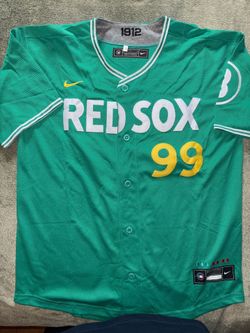 Youth Red Sox green jersey