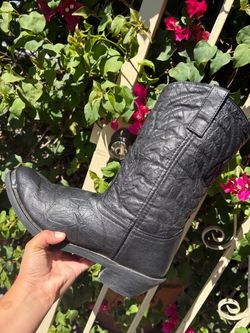 Brand New Botas Nuevas Black Cowboy Boots