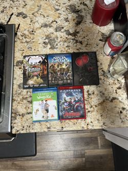 Blue Ray And Reg DVD Movies