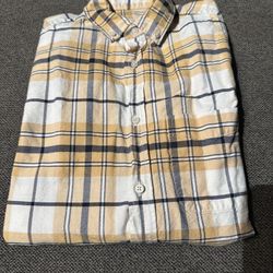 Zara Mens Size S Long sleeve  Button Up Plaid Shirt