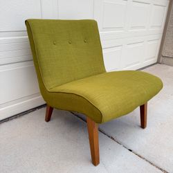 Safavieh Mid-Century Modern Accent Chair - Chartreuse / Olive Green