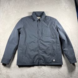 Marine Layer Traveler Insulated Jacket Men’s Size Medium Blue Light Weight #1218
