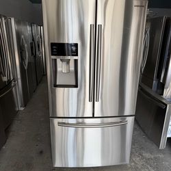 36” SAMSUNG  REFRIGERATOR FRIDGE REFRIGERADOR NEVERA HELADERA GOOD CONDITION DELIVERY FREE 100 DAYS WARRANTY