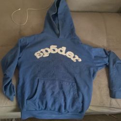 BLUE Sp5IDER HOODIE 