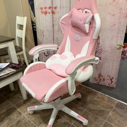 Pink Computer Chair Girly Pukami 