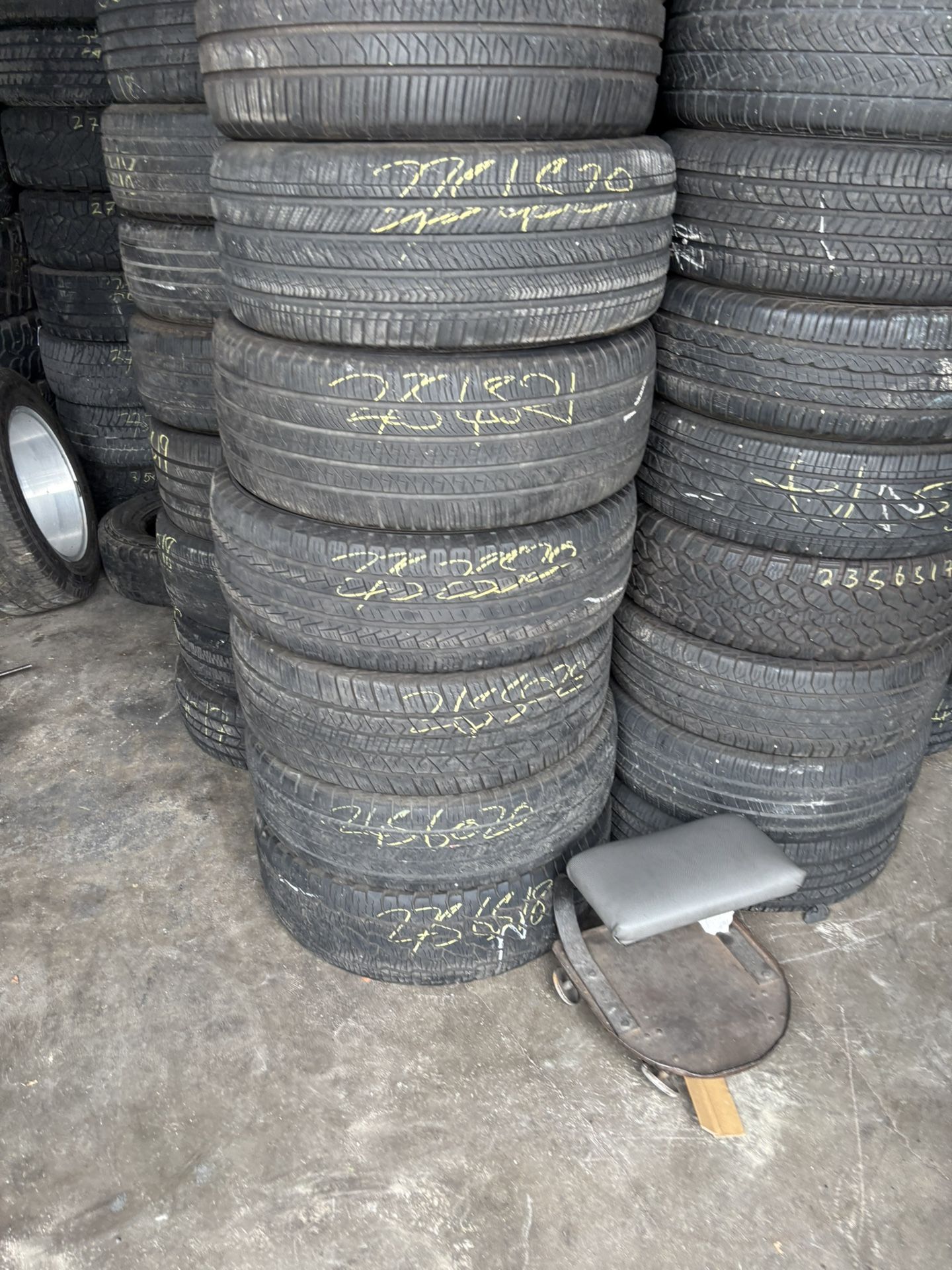 Used Tires All Sizes