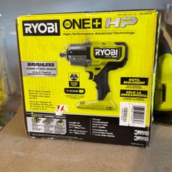RYOBI ONE+ 18V Brushless Cordless 4-Mode 1/2 in. High Torque Impact Wrench