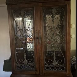 Hutch With Light (Armoire) 