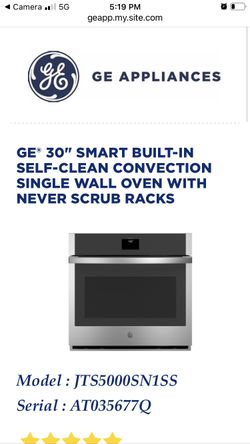 Single Wall Oven