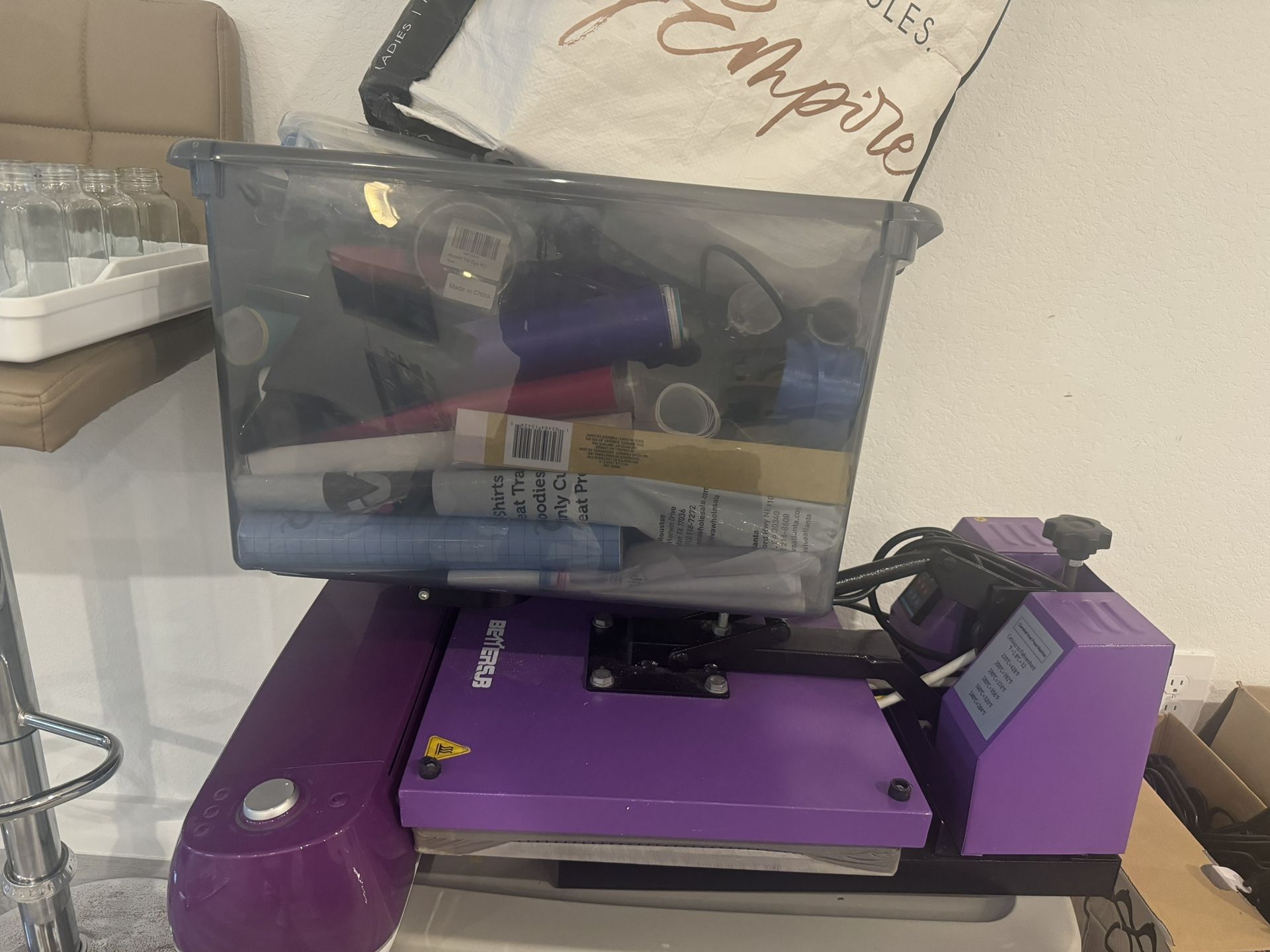 Tshirt heat press Set