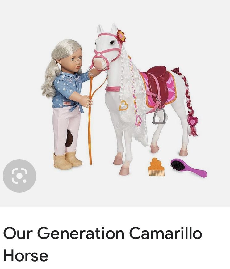 Our Generation, Camarillo Hair Place Horse Doll Accessories, 14 Pieces